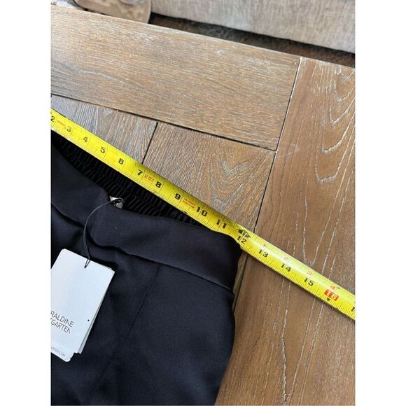 NWT Geraldine Lustgarten Black Dress Pant Joggers Size 2 - Picture 8 of 11